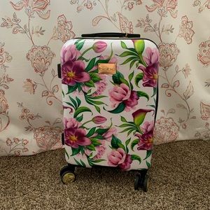 bebe floral luggage